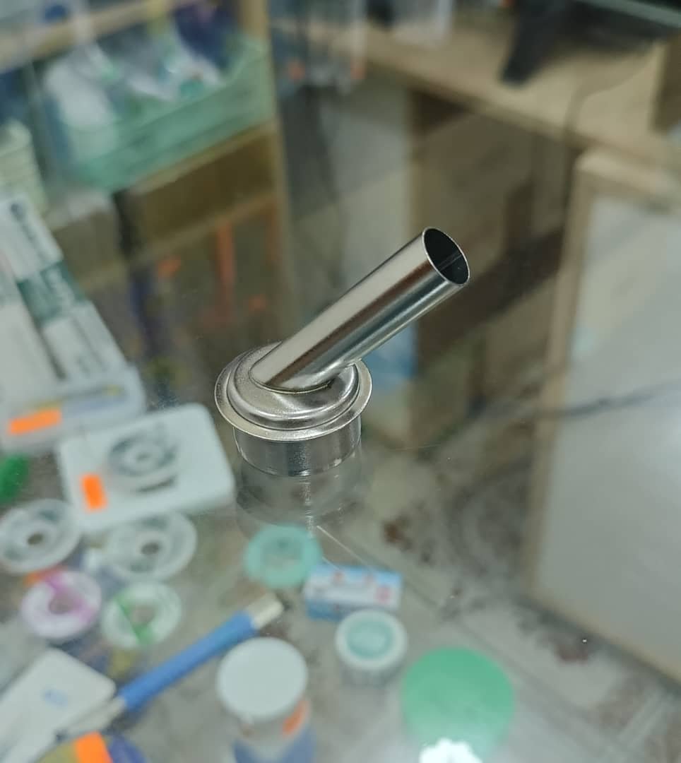 Curved Nozzle Bent Angle Heat 45° 5-10mm For SUGON 8610DX/8620DX QUICK 861DW