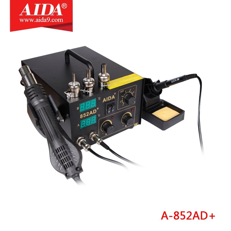 Aida 852AD+ Air gun soldering station