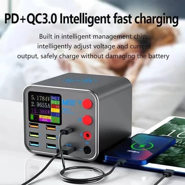 Dianba No 1 Multi-function 8-port PD+QC3.0