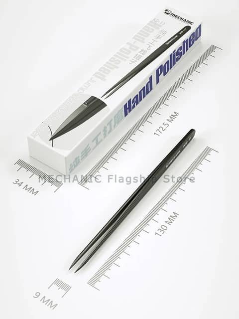 MECHANIC KS-11 Hand Polished Jump Wire Tweezer