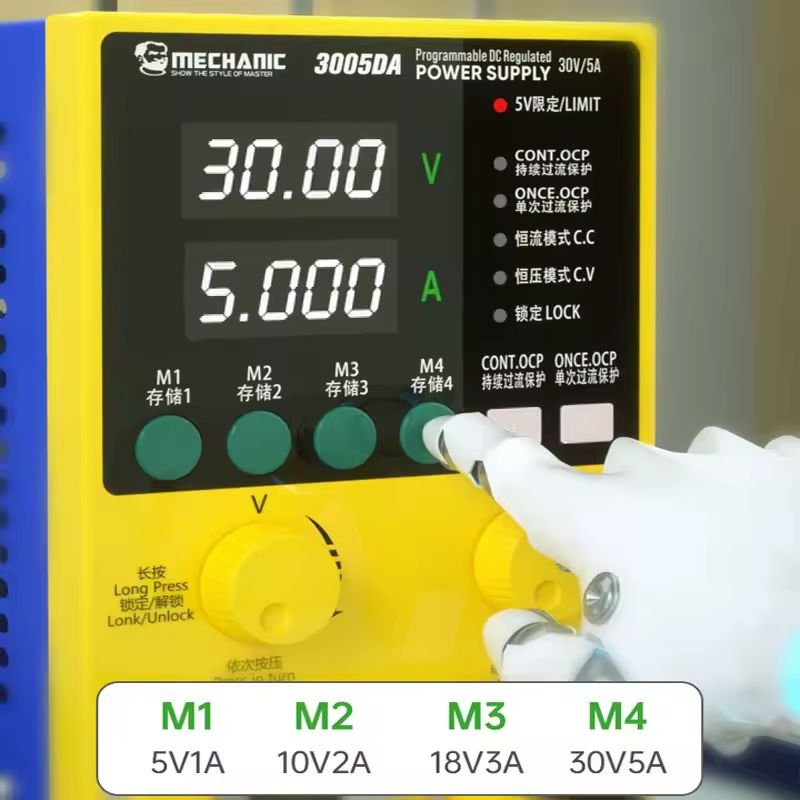 MECHANIC M3005D+ 30V 5A Power Supply