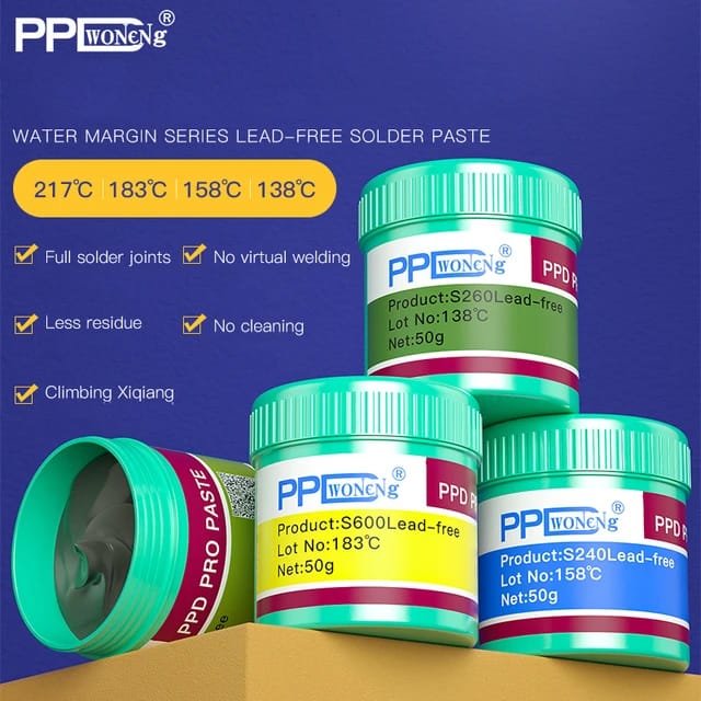 PPD 138° Lead-free Solder Paste