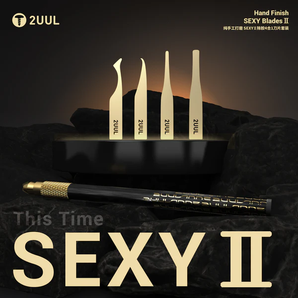 2UUL DA61 Hand Finish SEXY 2 Blades Set