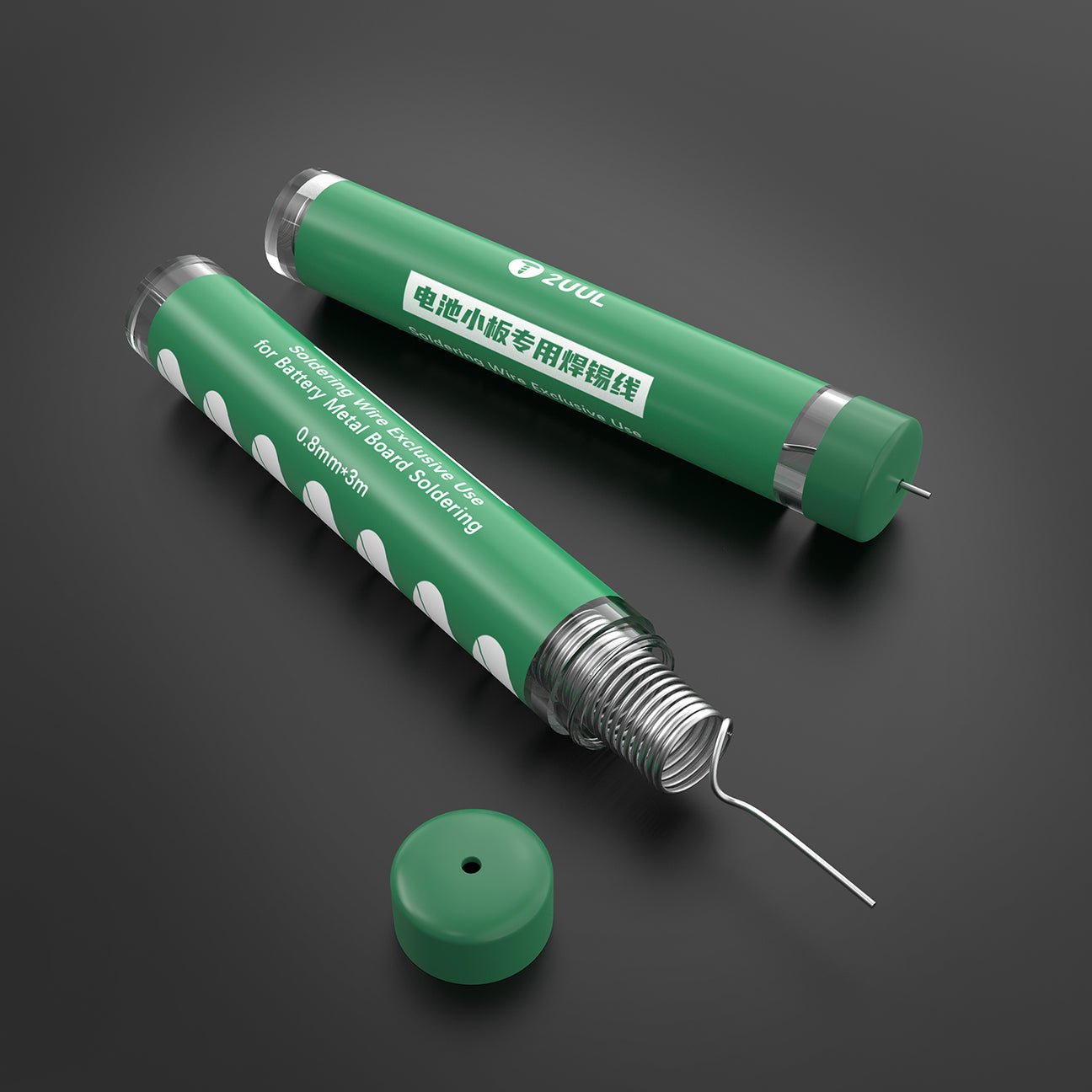 2UUL SC39 Soldering Wire for Battery Metal Board Soldering 0.8mm*3m