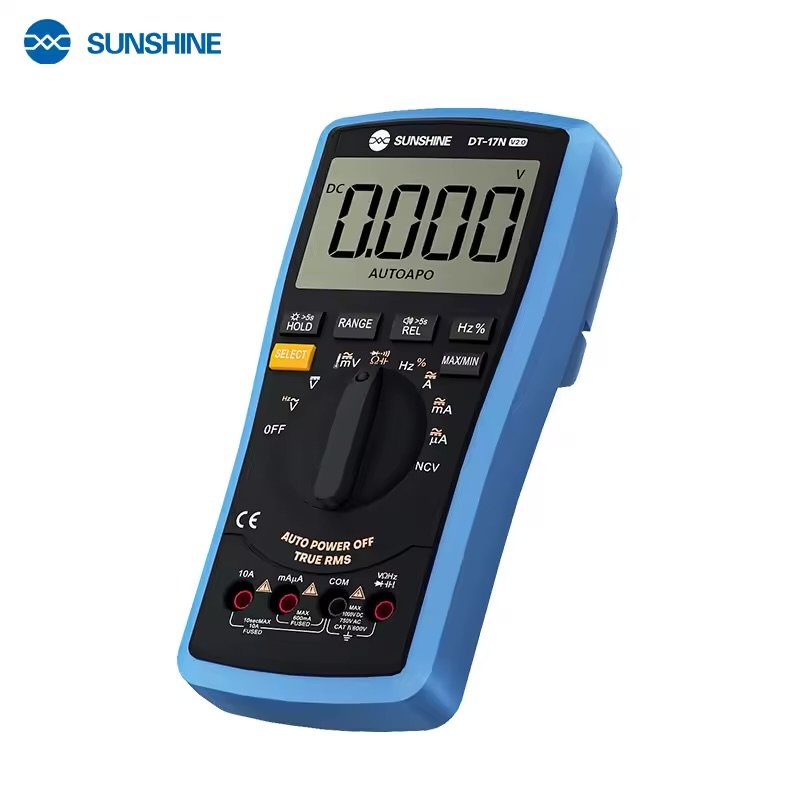 SUNSHINE DT-17N V2.0 Auto Range LCD Display Multimeter