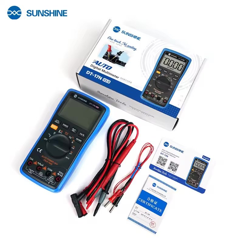 SUNSHINE DT-17N V2.0 Auto Range LCD Display Multimeter