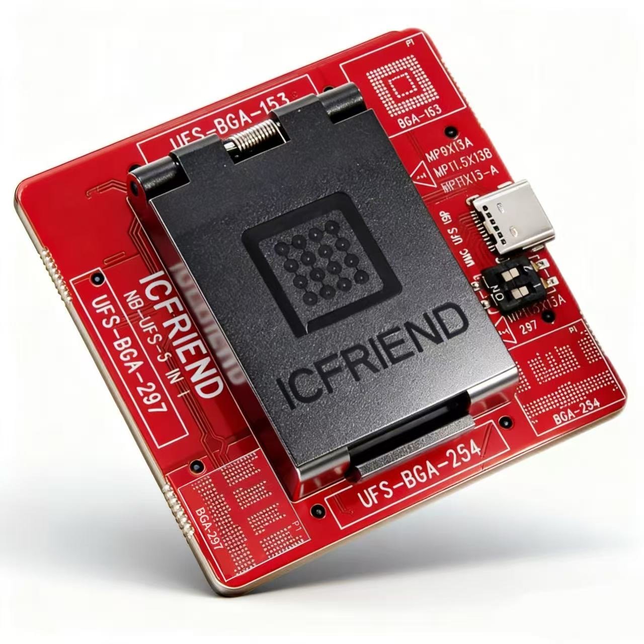 ICFriend UFS 5-in-1 ( 254 / 153 / 297 ) + F64 ISP Adapter ( 2026 Version )