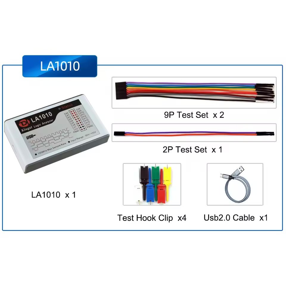 Kingst LA1010 USB Logic Analyzer 100M