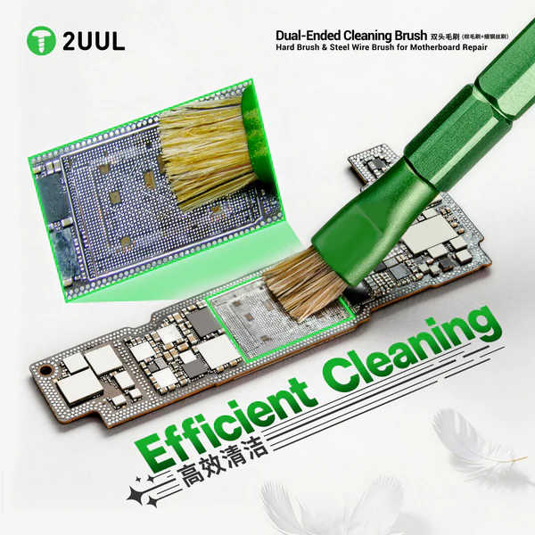 2UUL CL15 Dual-Ended Cleaning Brush for PCB Clean