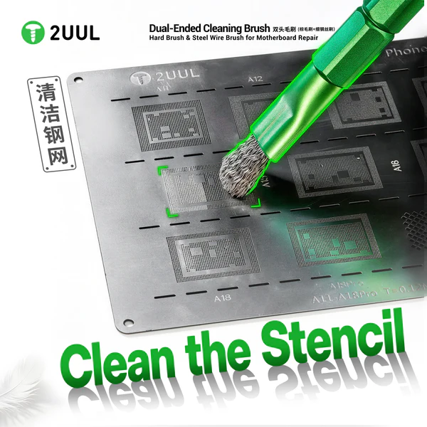 2UUL CL15 Dual-Ended Cleaning Brush for PCB Clean