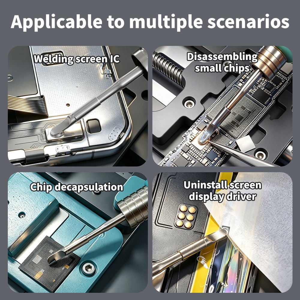 T03 Flat-tip Desoldering Iron Tip Compatible with C210 Soldering
