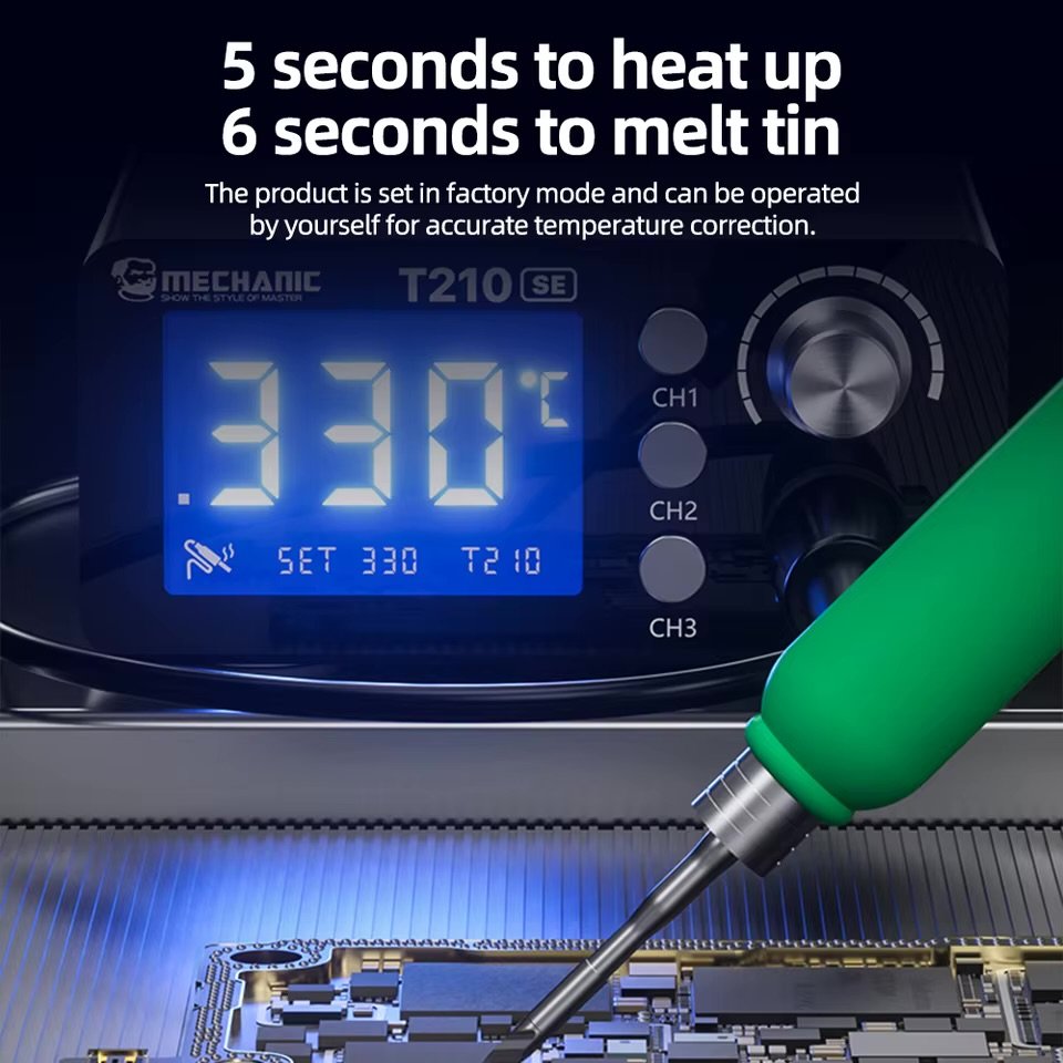 Mechanic T210SE digital display constant temperature Soldering Station