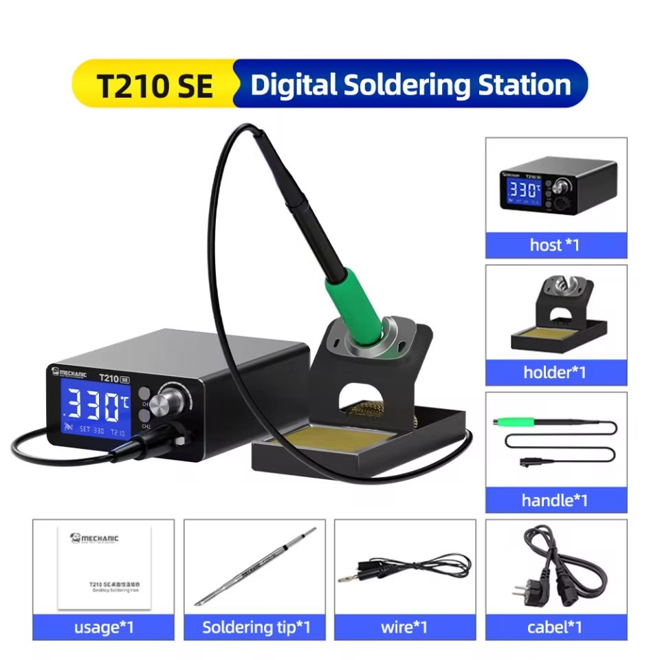Mechanic T210SE digital display constant temperature Soldering Station