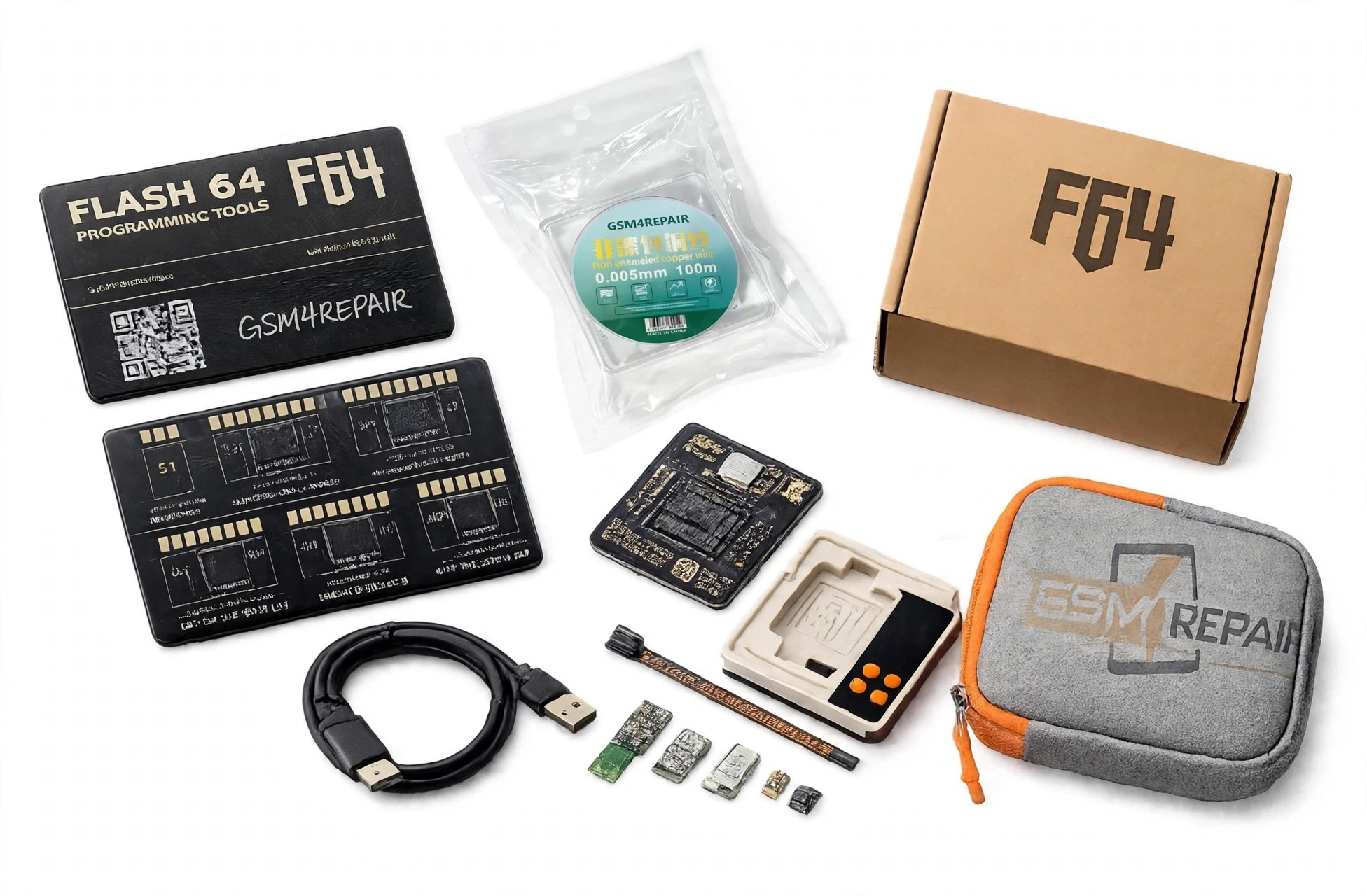 F64 BOX LITE With UFS EMMC IC Programming Board